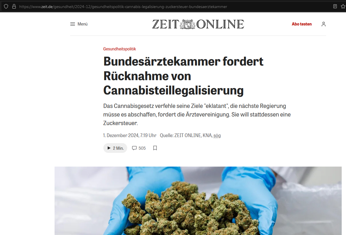 Bundesärztekammer Reprohibition