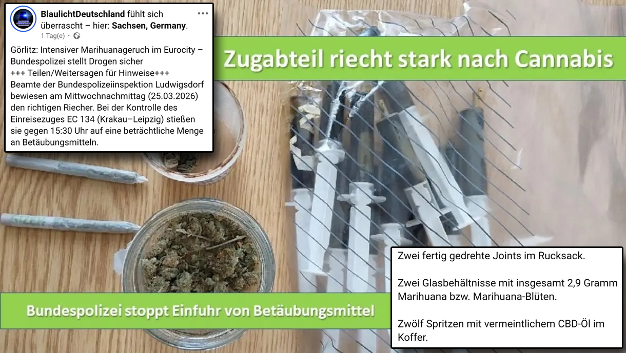 Betäubungsmittel CBD