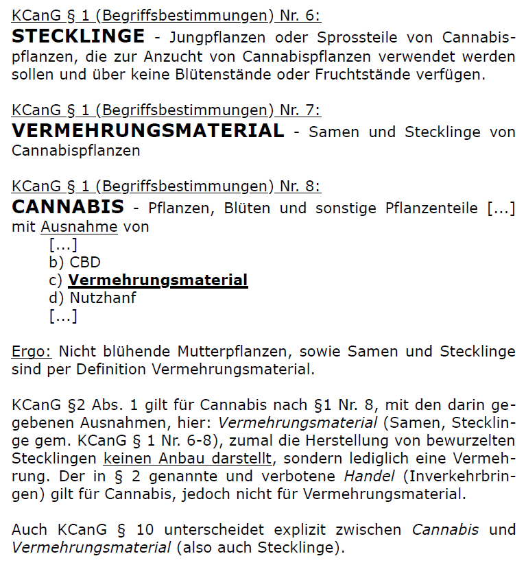 Was sind Stecklinge?