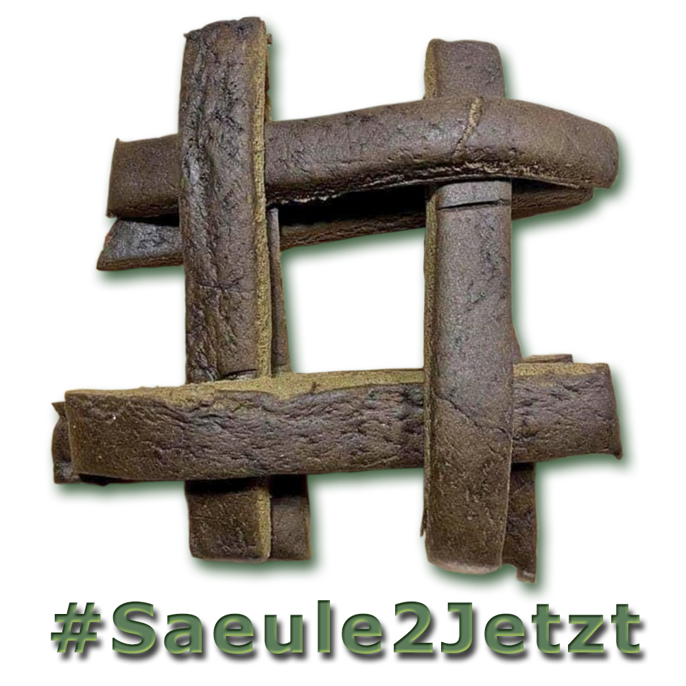 Säule 2 Hashtag