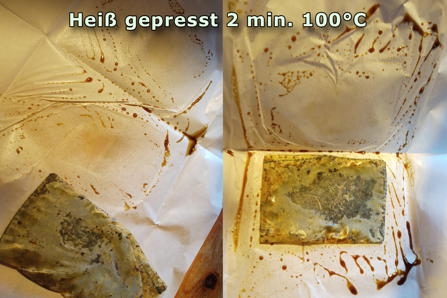 heiß gepresstes Dab